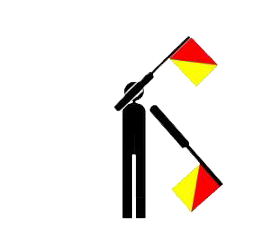 semaphore_flag_X